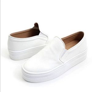 Platform White Sneakers
